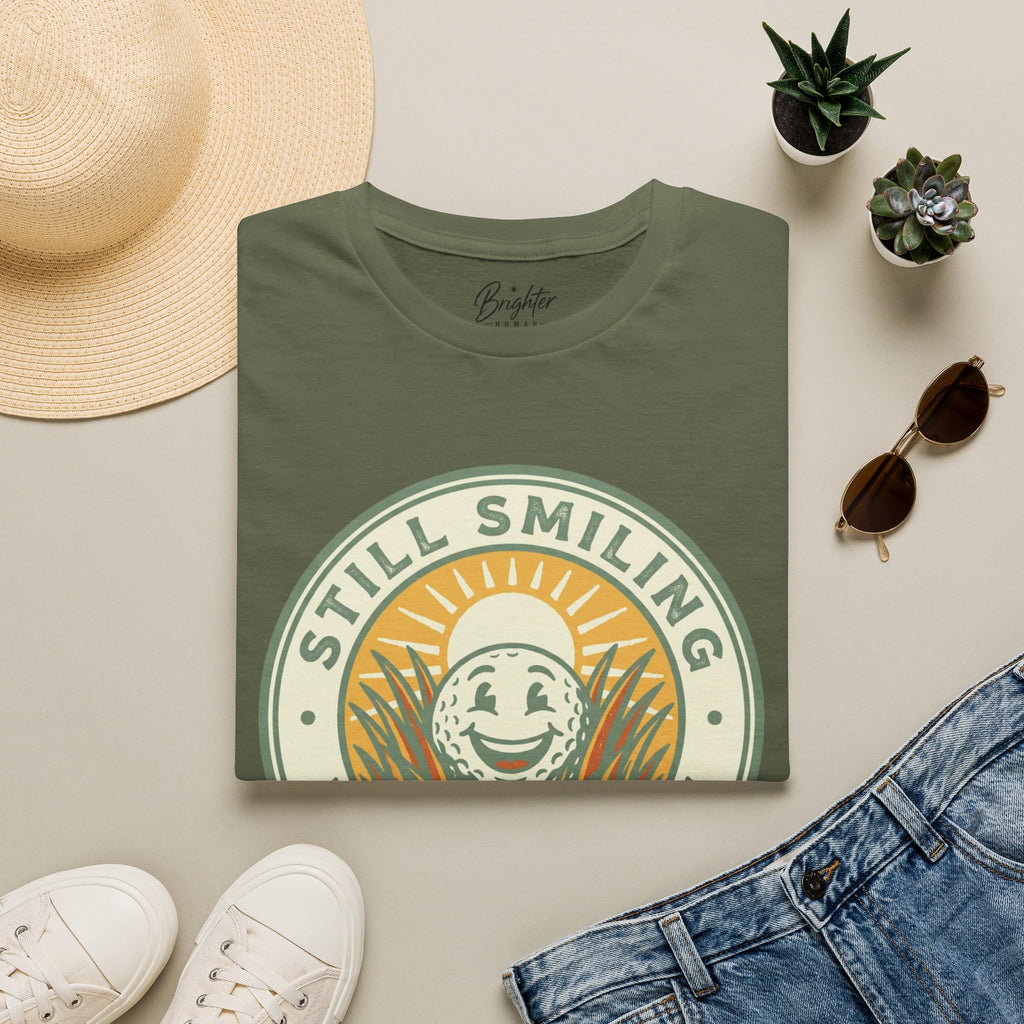 Still Smiling In The Rough Golf T-Shirt