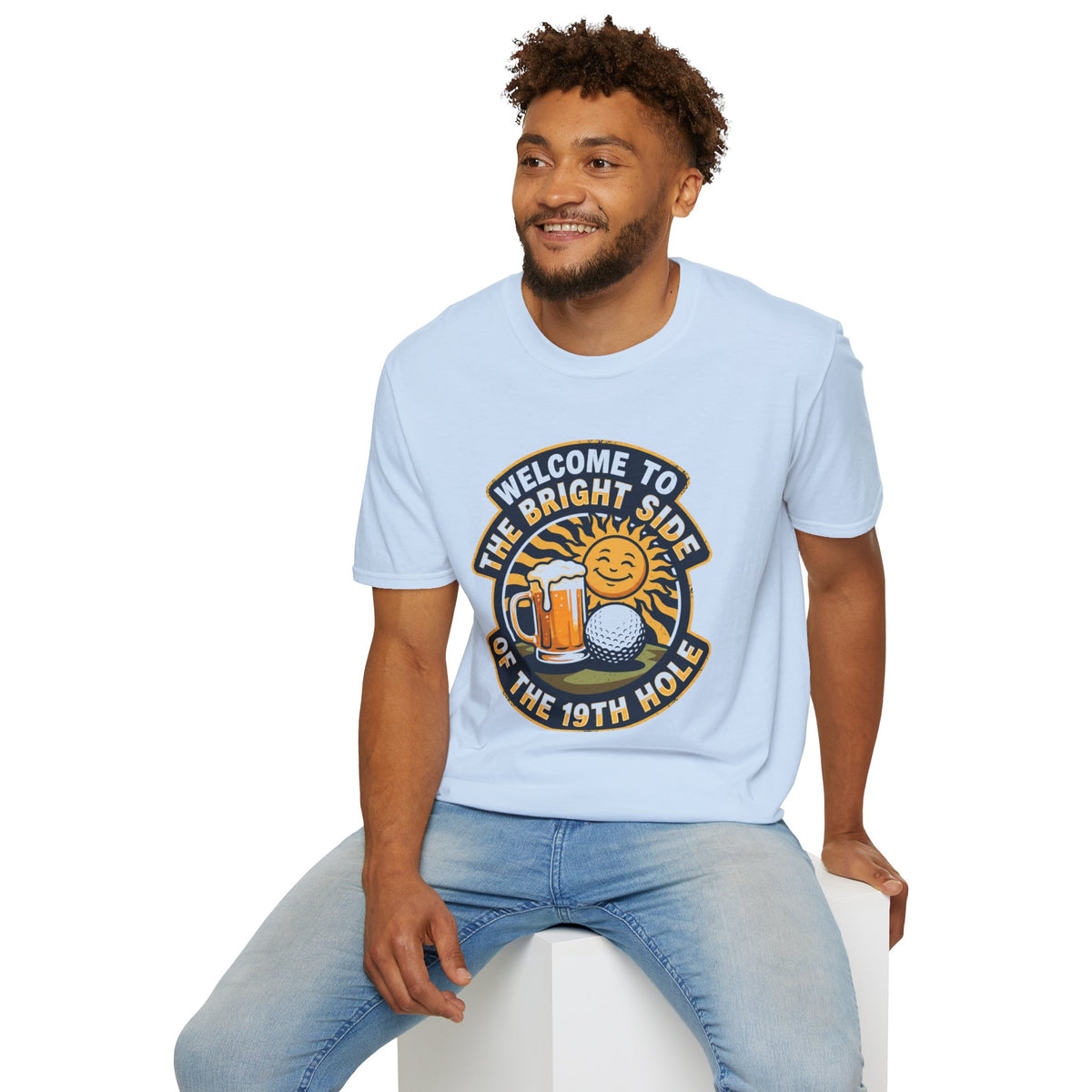 Welcome To The Bright Side Golf T-Shirt