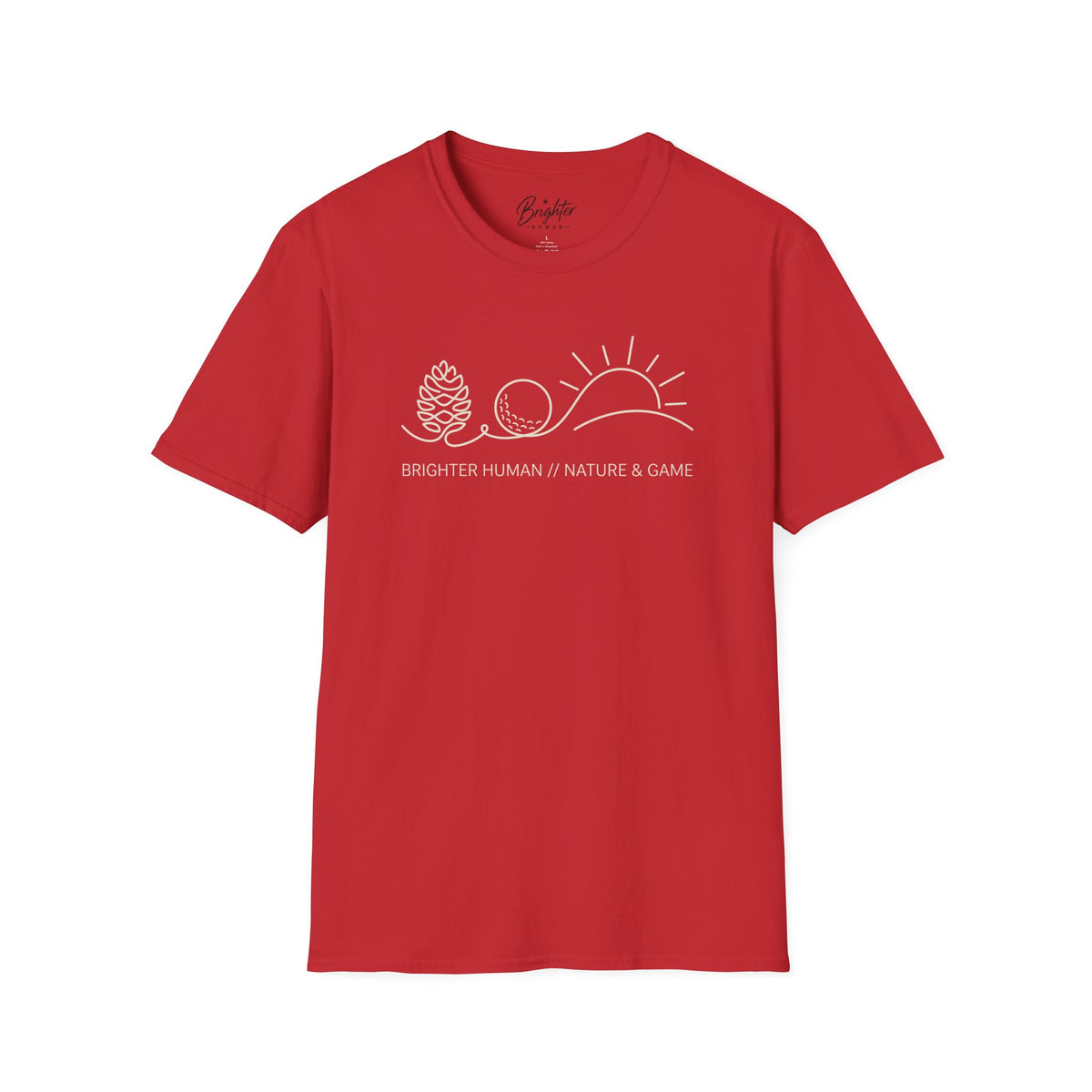 Brighter Human/Nature/Game Golf T-Shirt