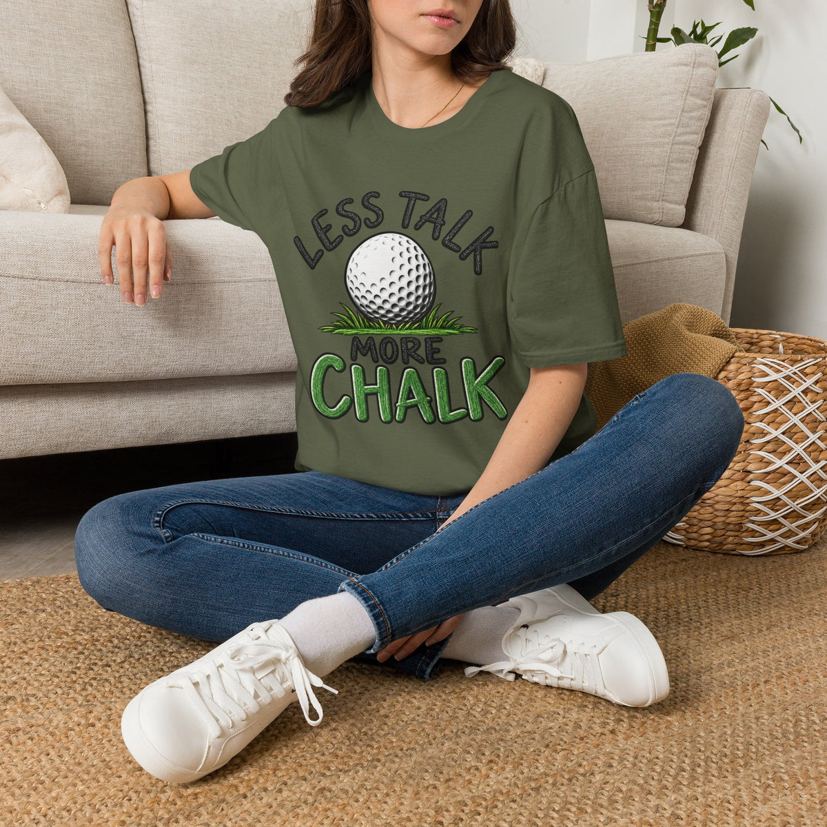 Less Talk - More Chalk Golf T-Shirt