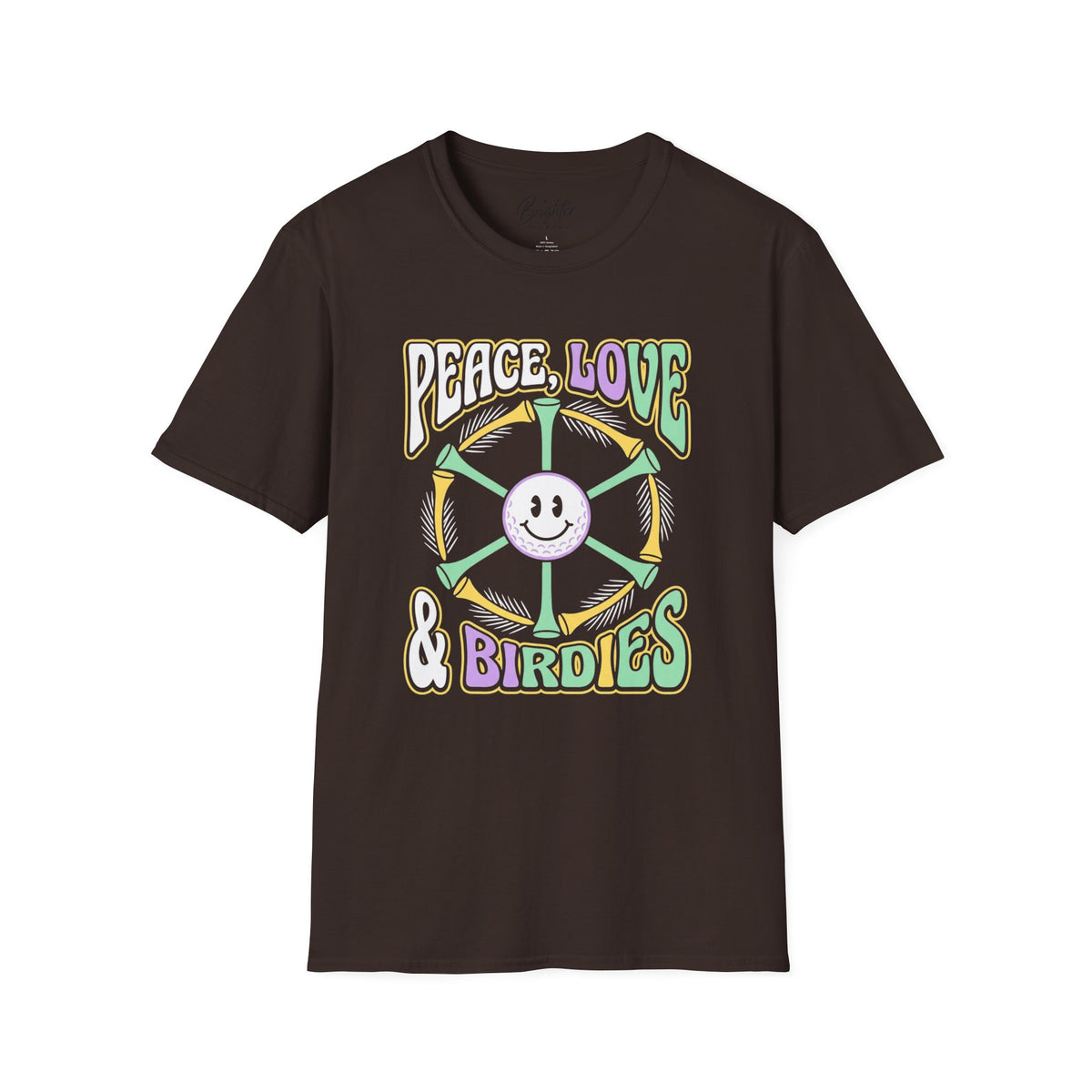 Peace, Love, and Birdies Golf T-Shirt